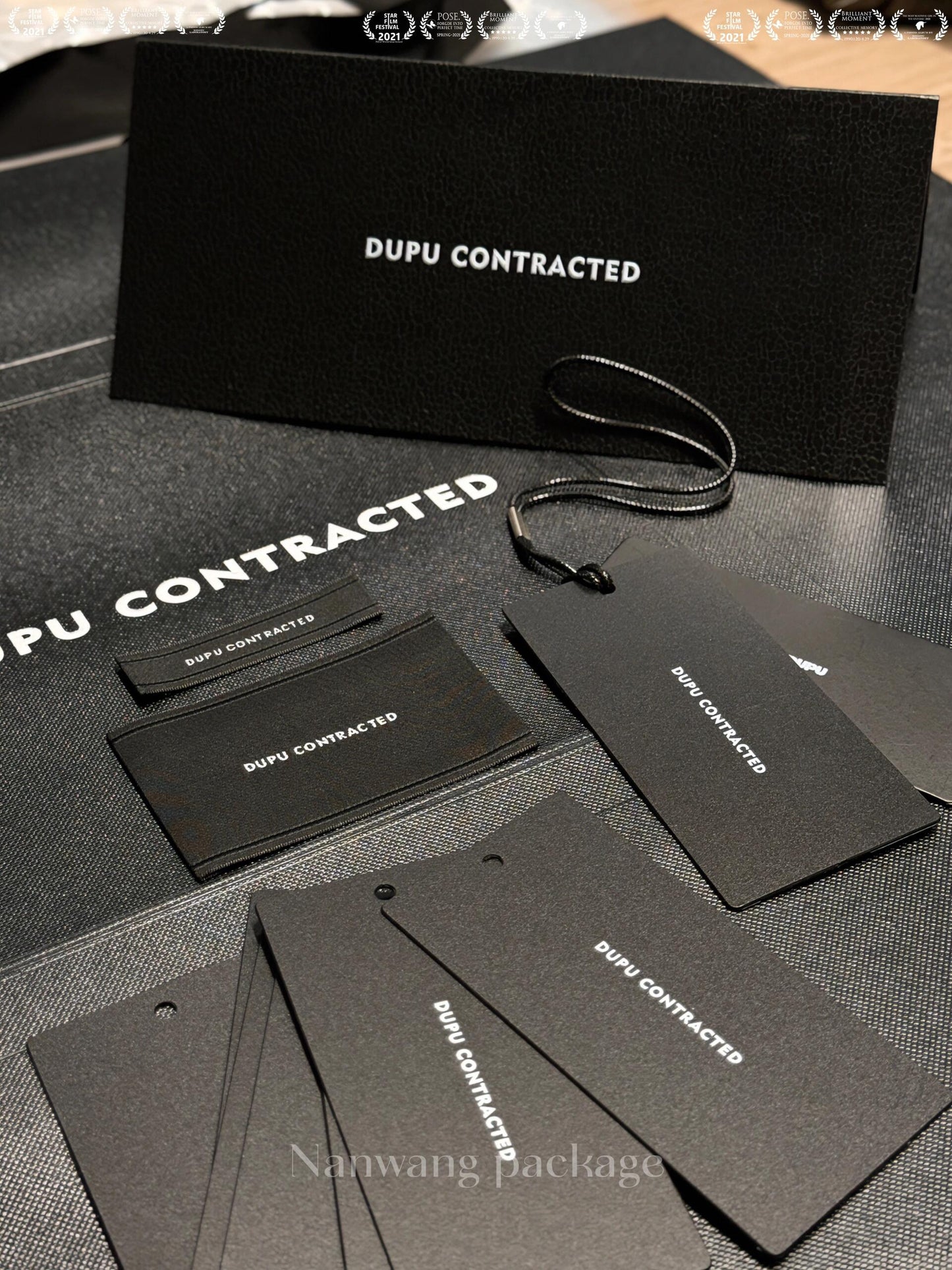 Complete Packaging Customization | Black Embodies Sophisticated Aesthetic Ambiance