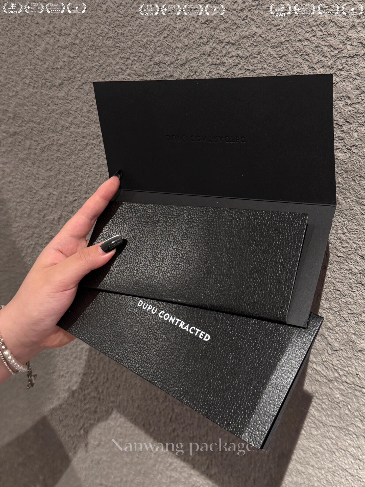 Complete Packaging Customization | Black Embodies Sophisticated Aesthetic Ambiance