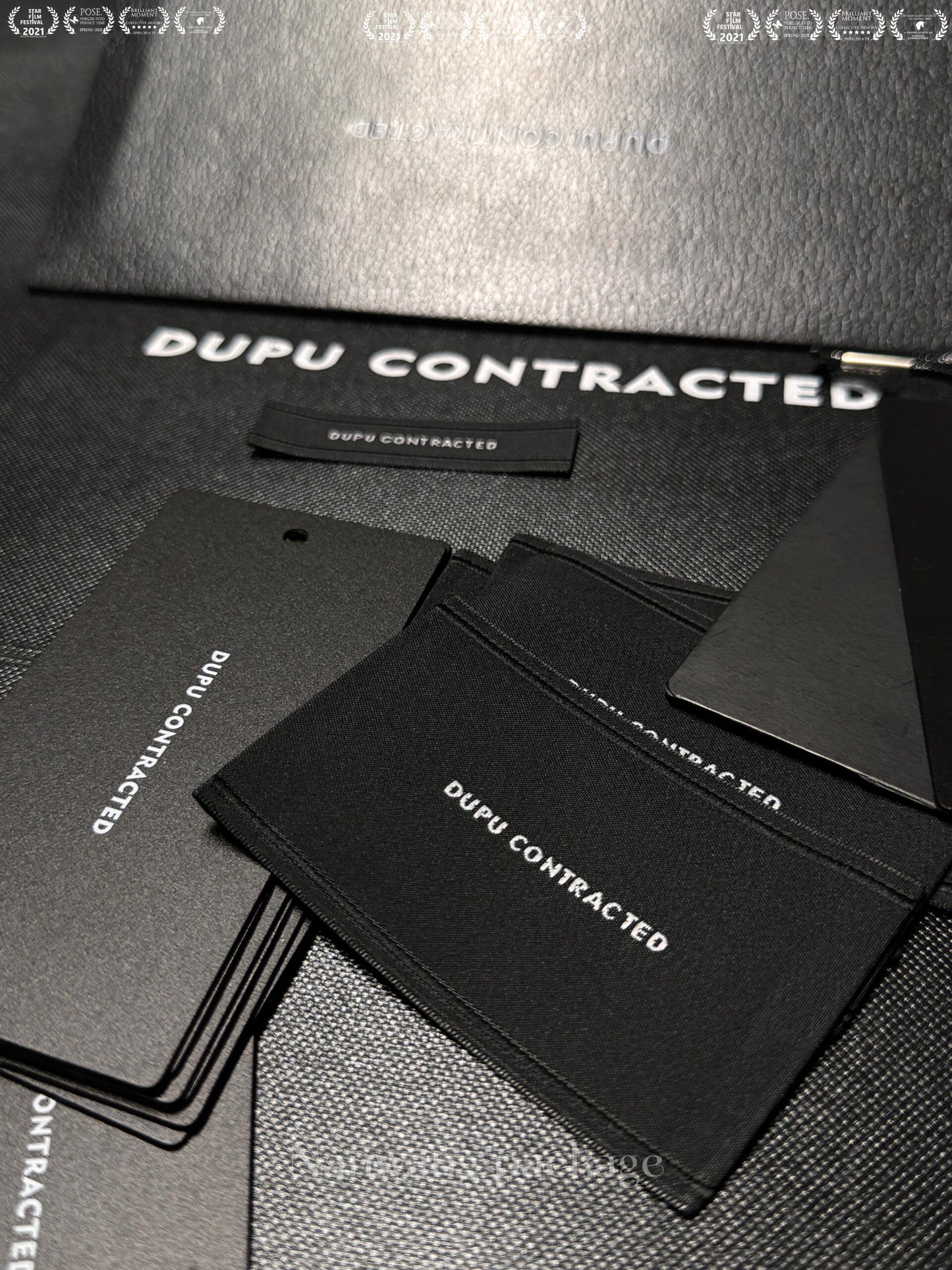 Complete Packaging Customization | Black Embodies Sophisticated Aesthetic Ambiance