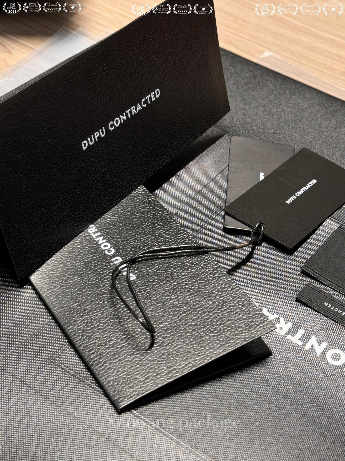 Complete Packaging Customization | Black Embodies Sophisticated Aesthetic Ambiance