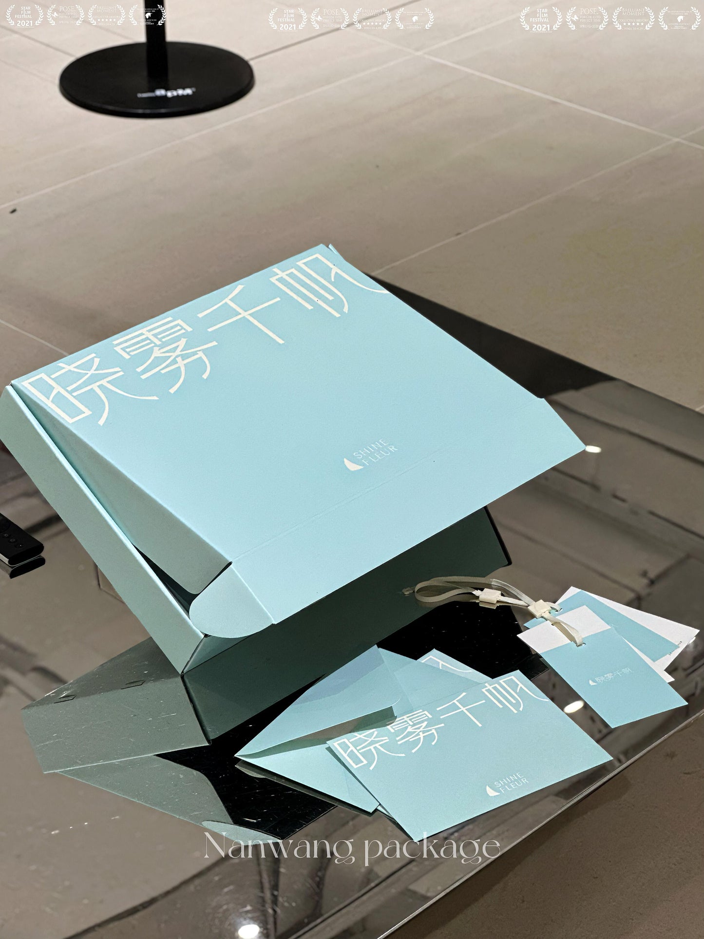 Full Set of Fashion-Forward Boutique Owner's Clothing Packaging