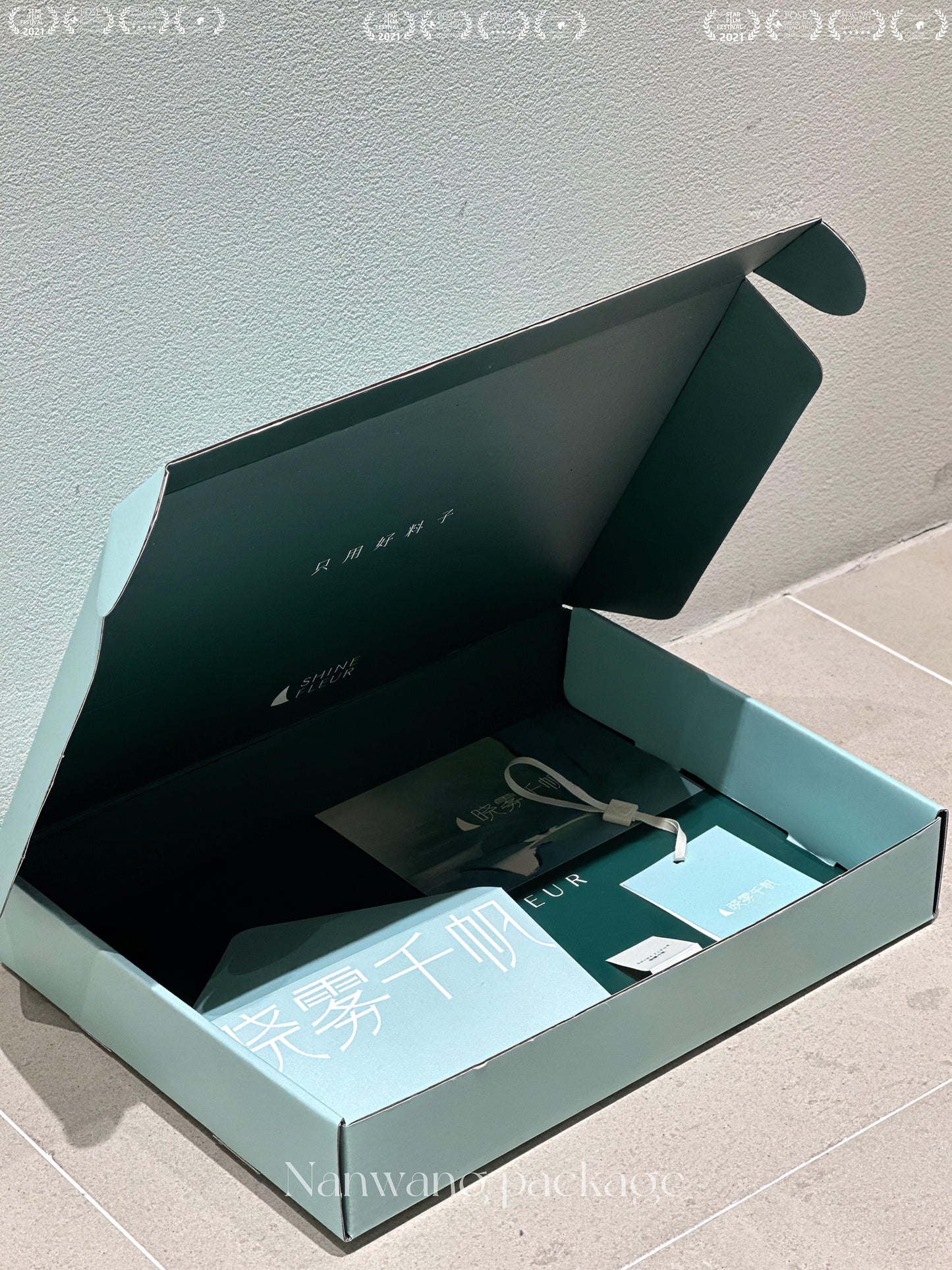 Full Set of Fashion-Forward Boutique Owner's Clothing Packaging