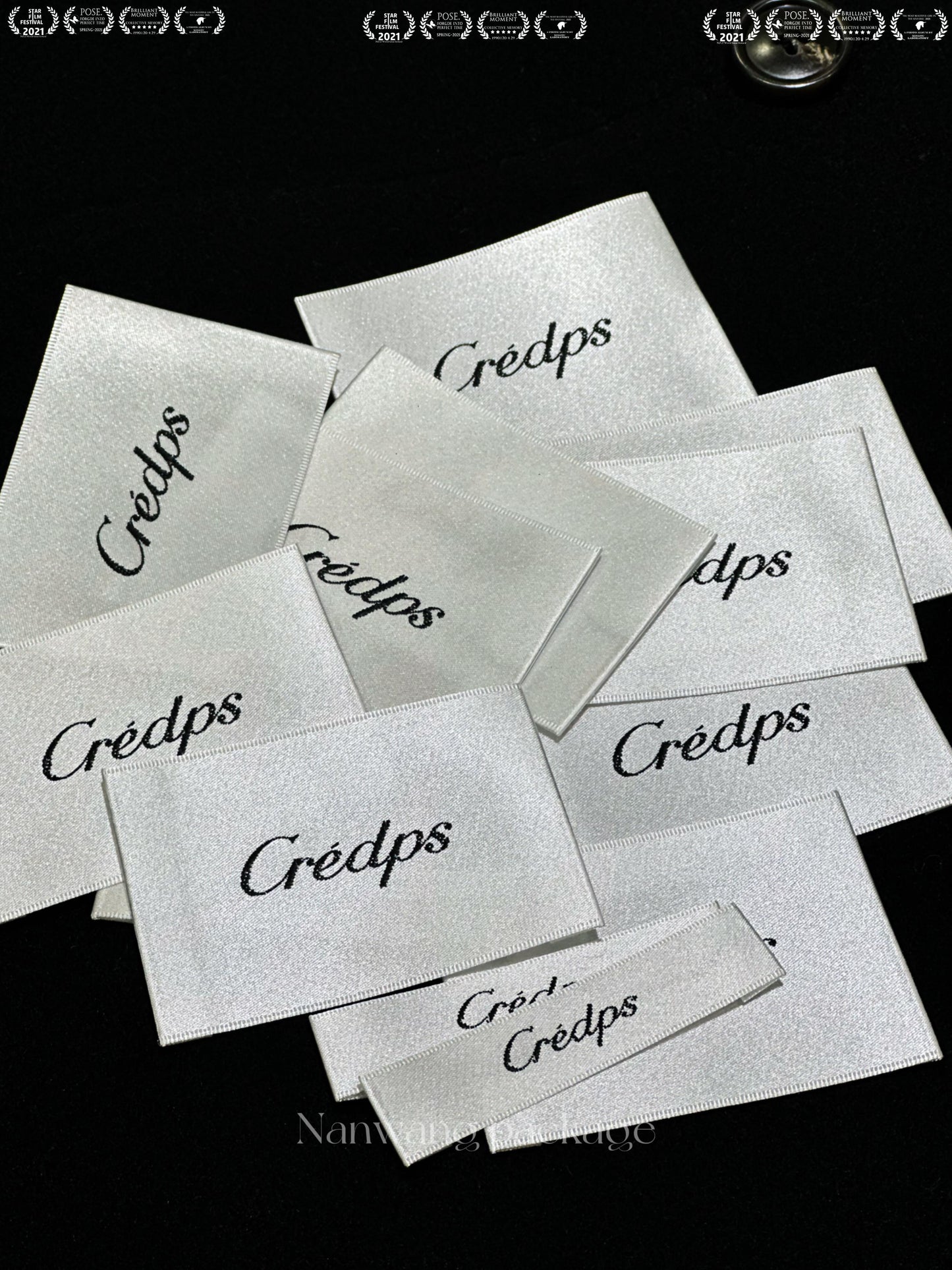Woven Label Appreciation | Custom Women's Clothing Labels with Subtle Sparkle and Understated Luxury