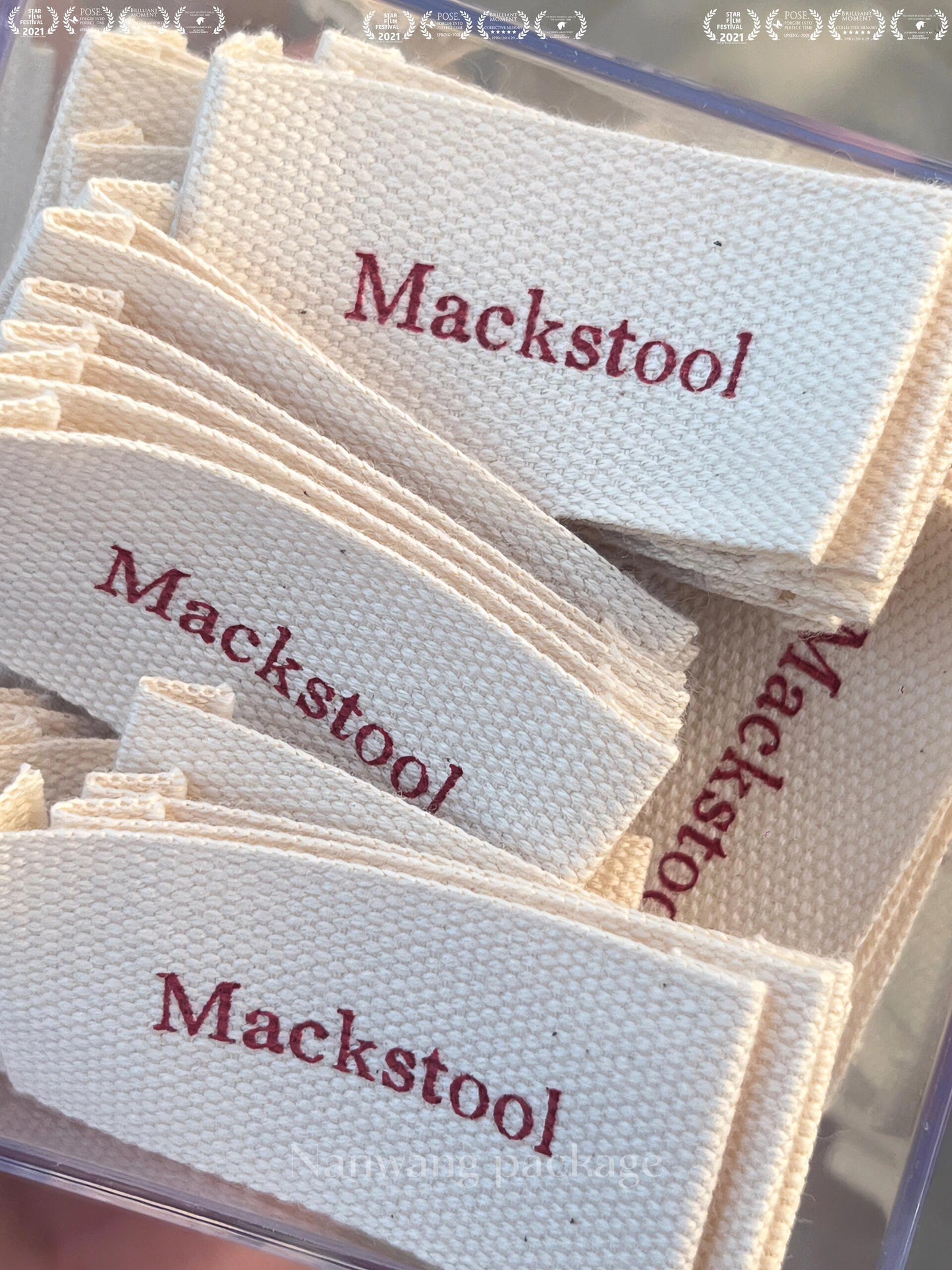 Printed labels are an absolute lifesaver for plain clothes!