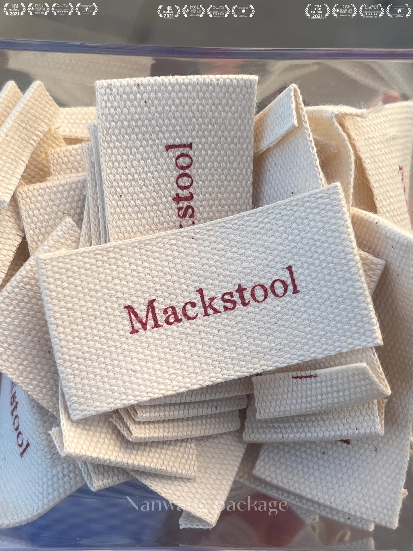Printed labels are an absolute lifesaver for plain clothes!
