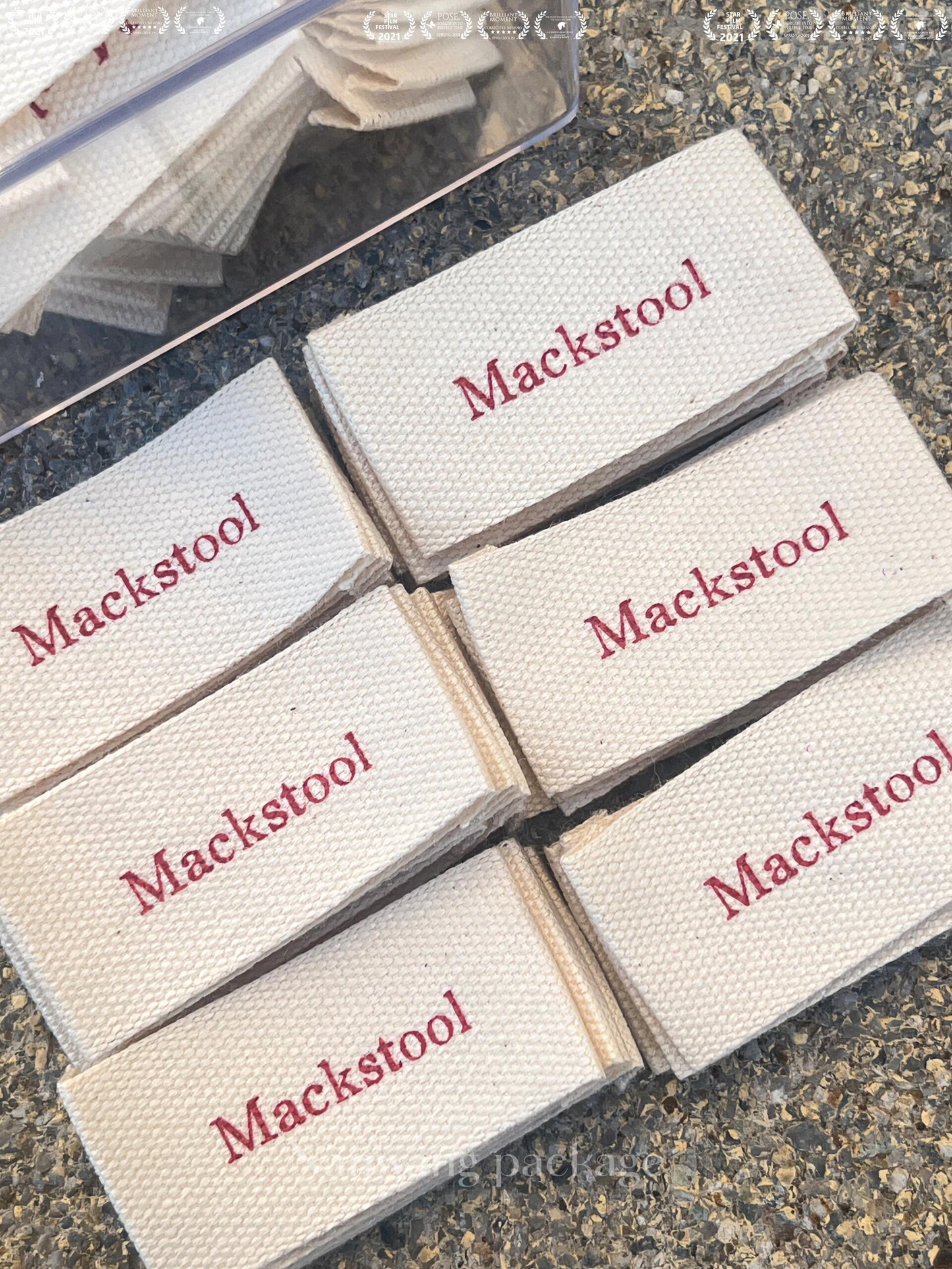 Printed labels are an absolute lifesaver for plain clothes!