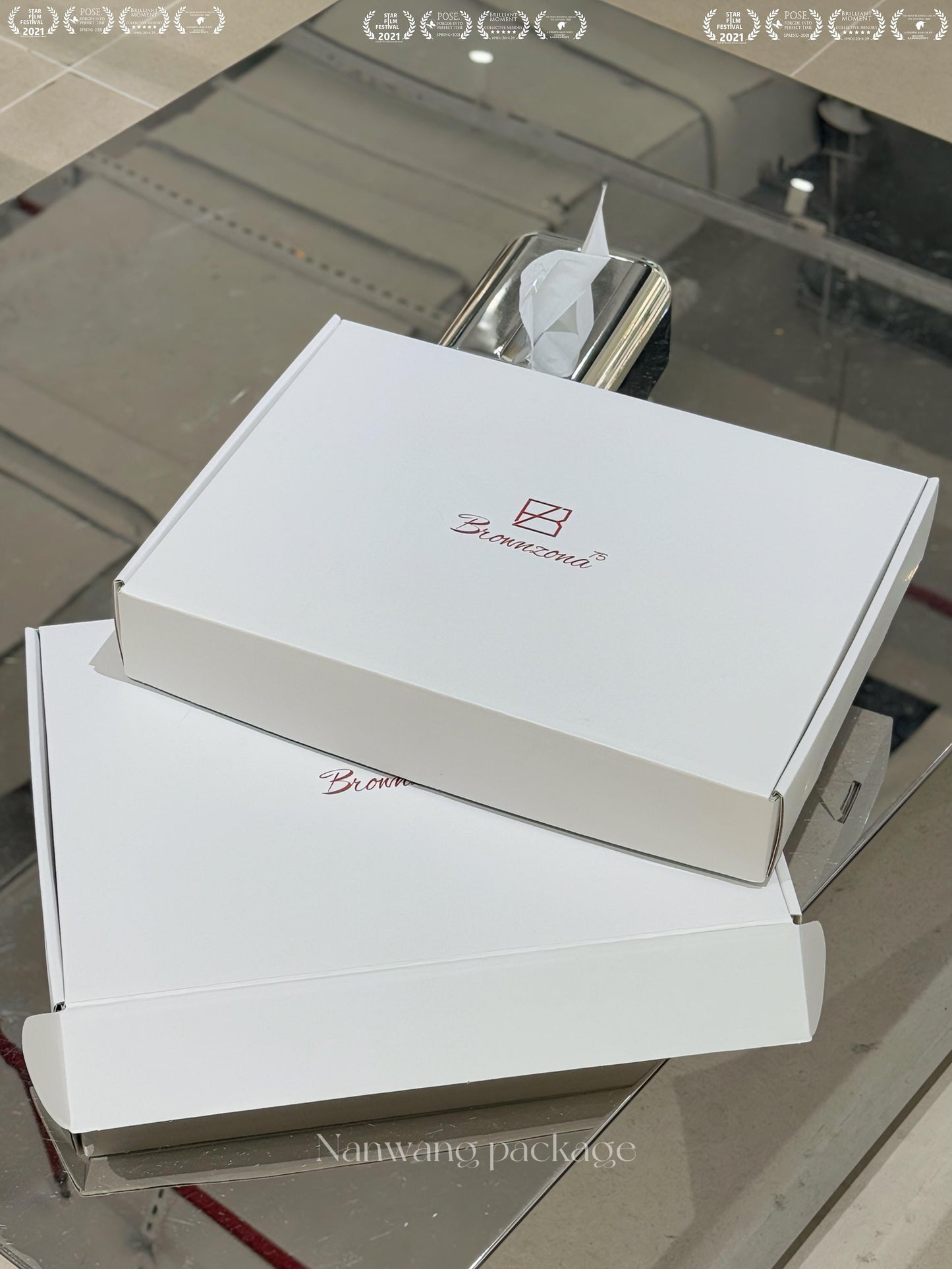 Korean-Inspired Minimalism | Enchanting Storytelling Minimalist Packaging Box