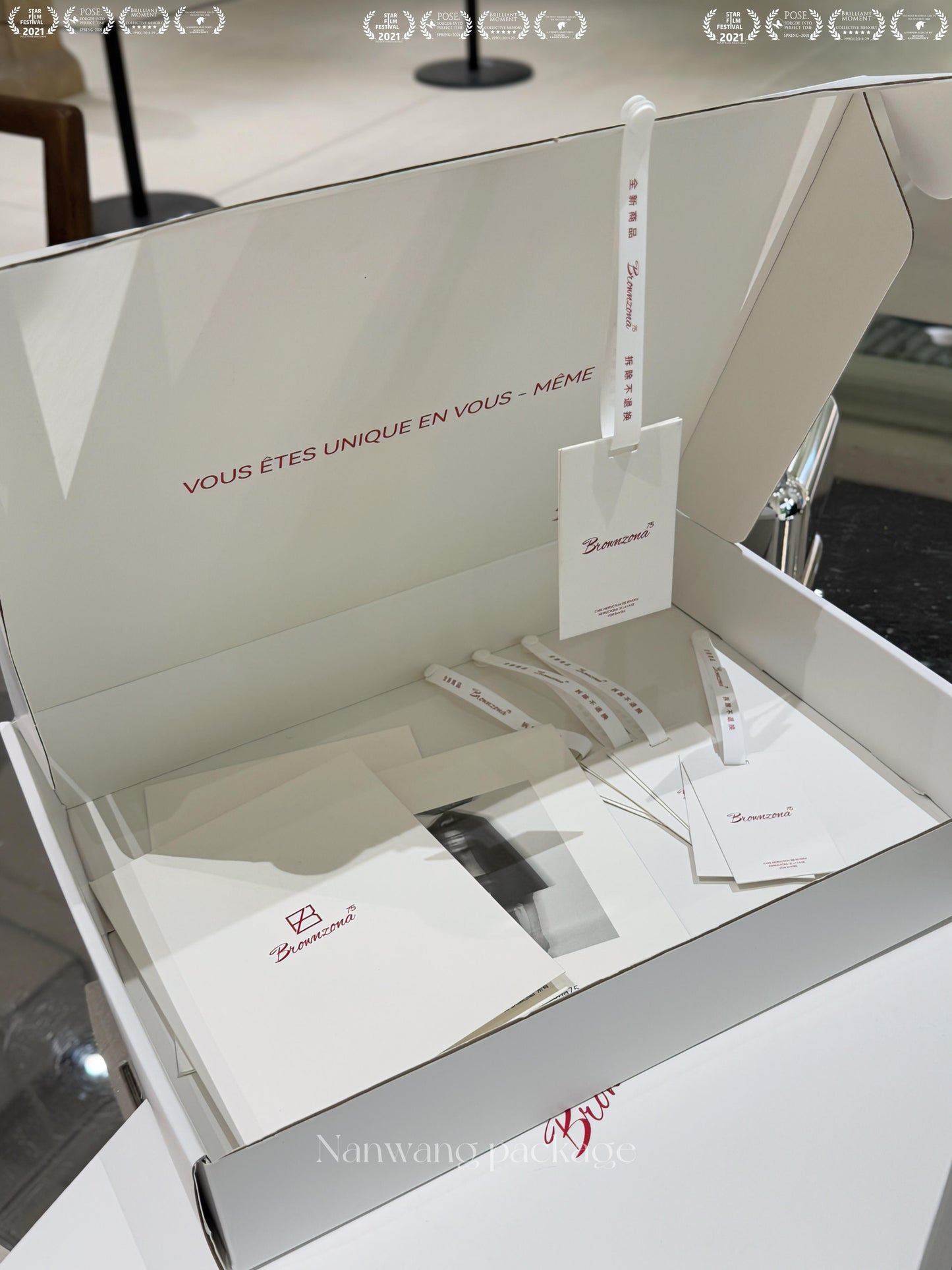 Korean-Inspired Minimalism | Enchanting Storytelling Minimalist Packaging Box