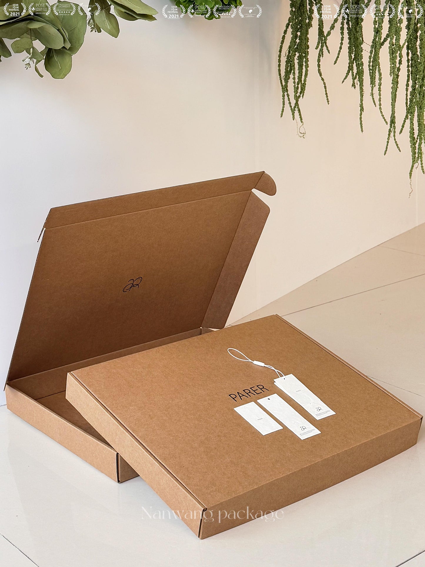 Crafted in Kraft Paper | This packaging has such a premium texture!