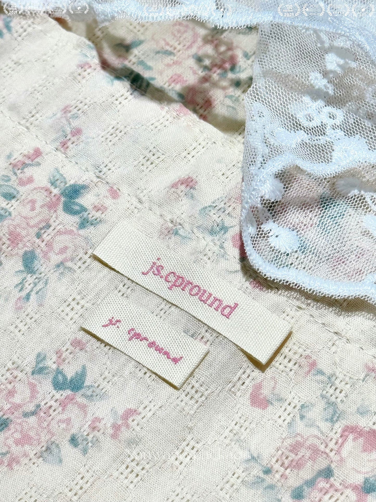 My Secret Instagrammable Girly Fabric Tag Aesthetics Collection
