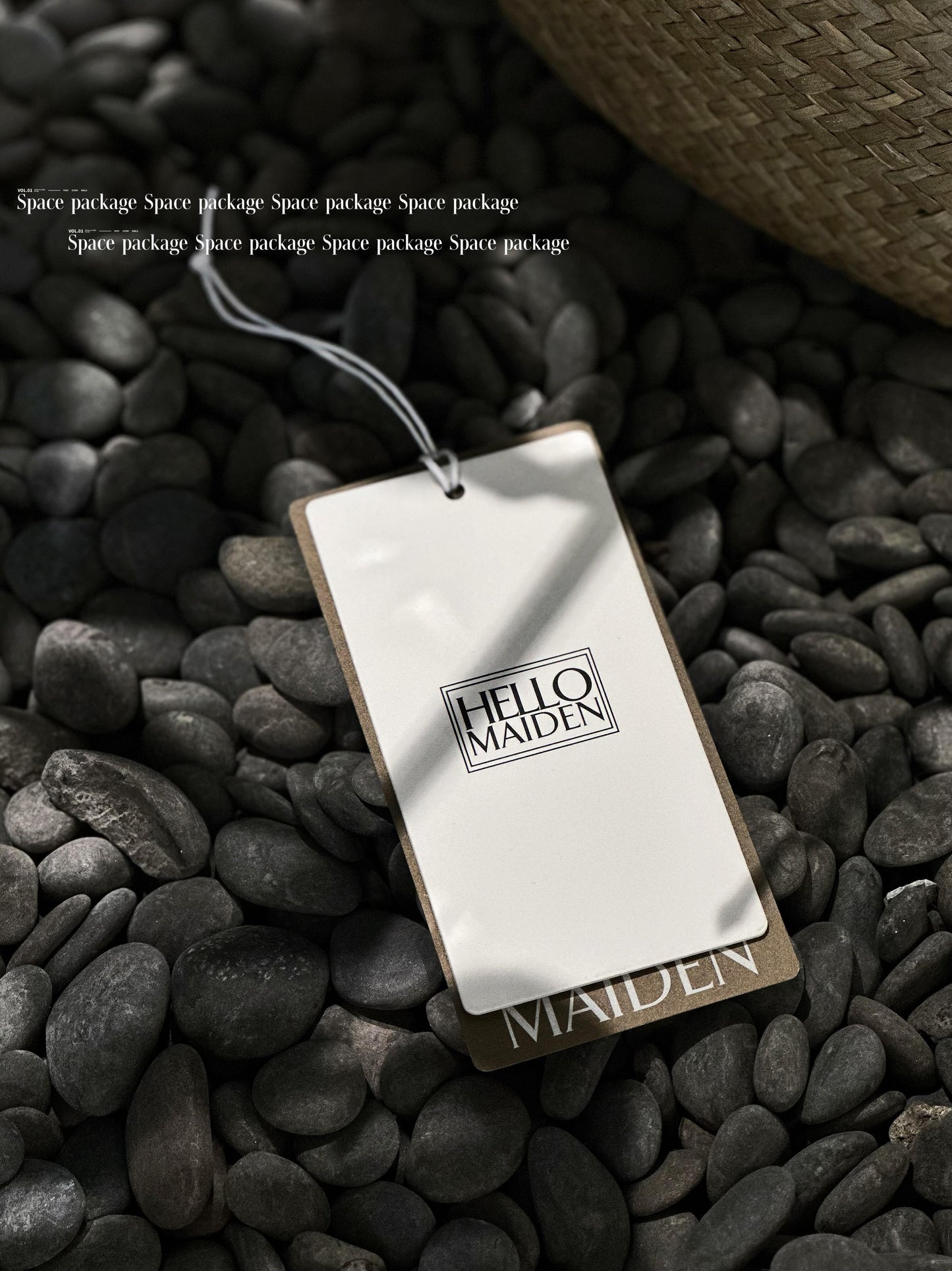 Natural Art Style Hangtag