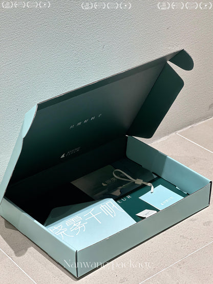 Full Set of Fashion-Forward Boutique Owner's Clothing Packaging