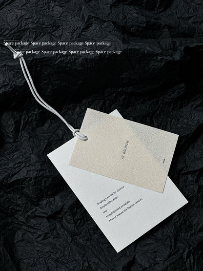 Rough Natural Rice Paper Hang Tag