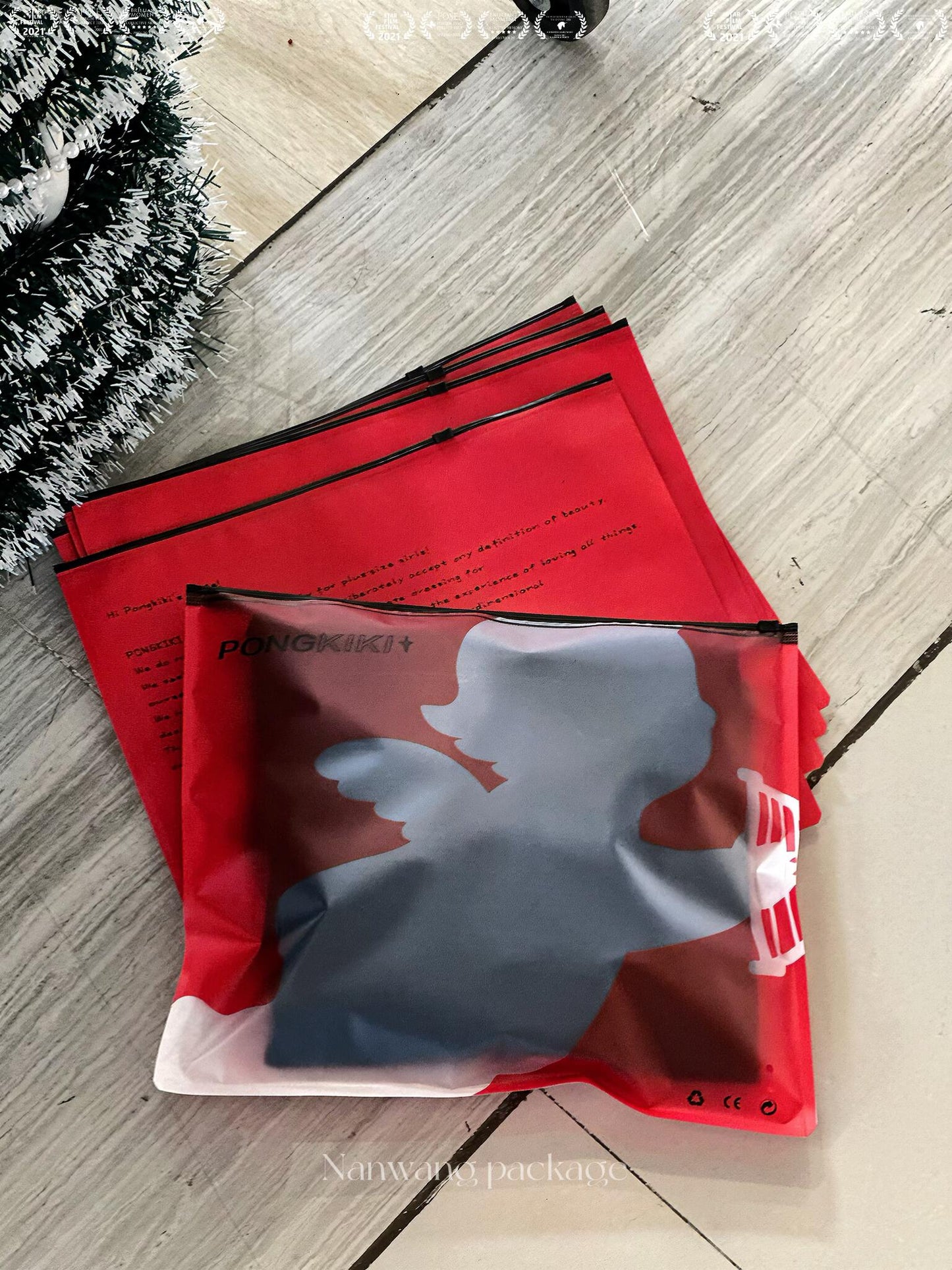 Christmas Angel Packaging Bag