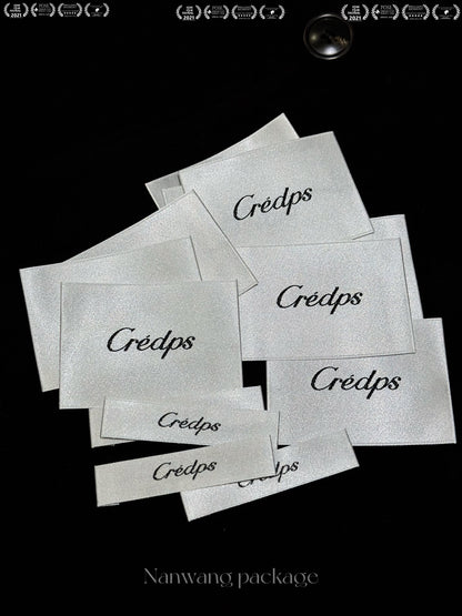 Woven Label Appreciation | Custom Women's Clothing Labels with Subtle Sparkle and Understated Luxury