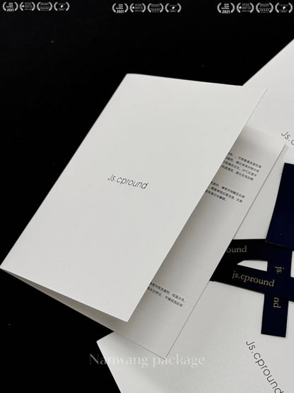 Collar Tagline | Instantly captivated by the midnight blue at first glance