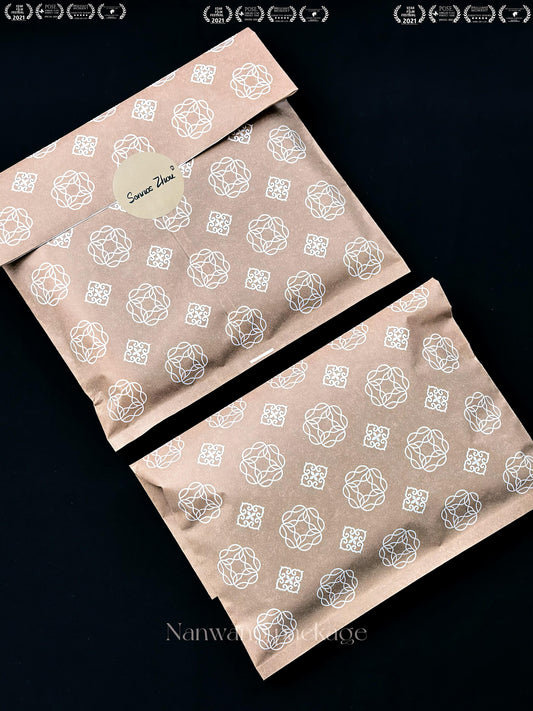 New Chinese style center seal packaging bag