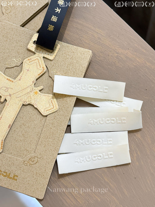 Vintage Y2K Anti-Tamper Clothing Tags | Creative, Unique & Edgy Designs