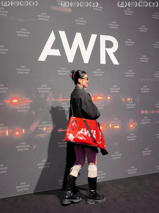 AWR|The down jacket industry leader's "performance art" inspired creative woven bag!