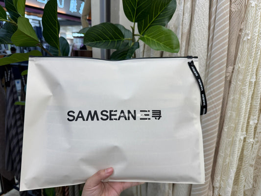 Ambience Aesthetics | Premium Textured Fashion Essentials Packaging Bag